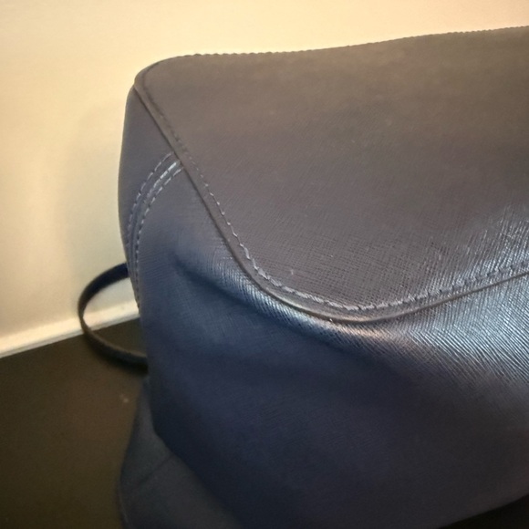 Michael Kors Navy Blue Tote Bag - Picture 7 of 13